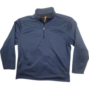 Timberland Men's Blue 1/4 Zip Activewear‎ Top Polyester Size 3XL Lightweight